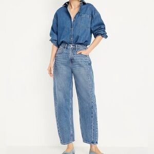 Women's Barrel Jeans